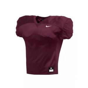 Nike Football Practice Jersey Moisture Wicking Athletic Maroon XL